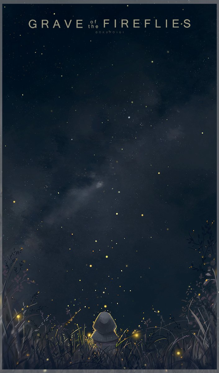 grave of the fireflies poster