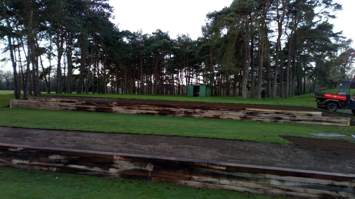 leebishcmbbgc's tweet photo. New sleeper walls on 6th tee ready for turfing &amp; Relief grind on JD7700 fairway mowers @BurnhamBgolf
#lightattheendofthetunnel
#keepumsharp https://t.co/kk2VQtXnA0