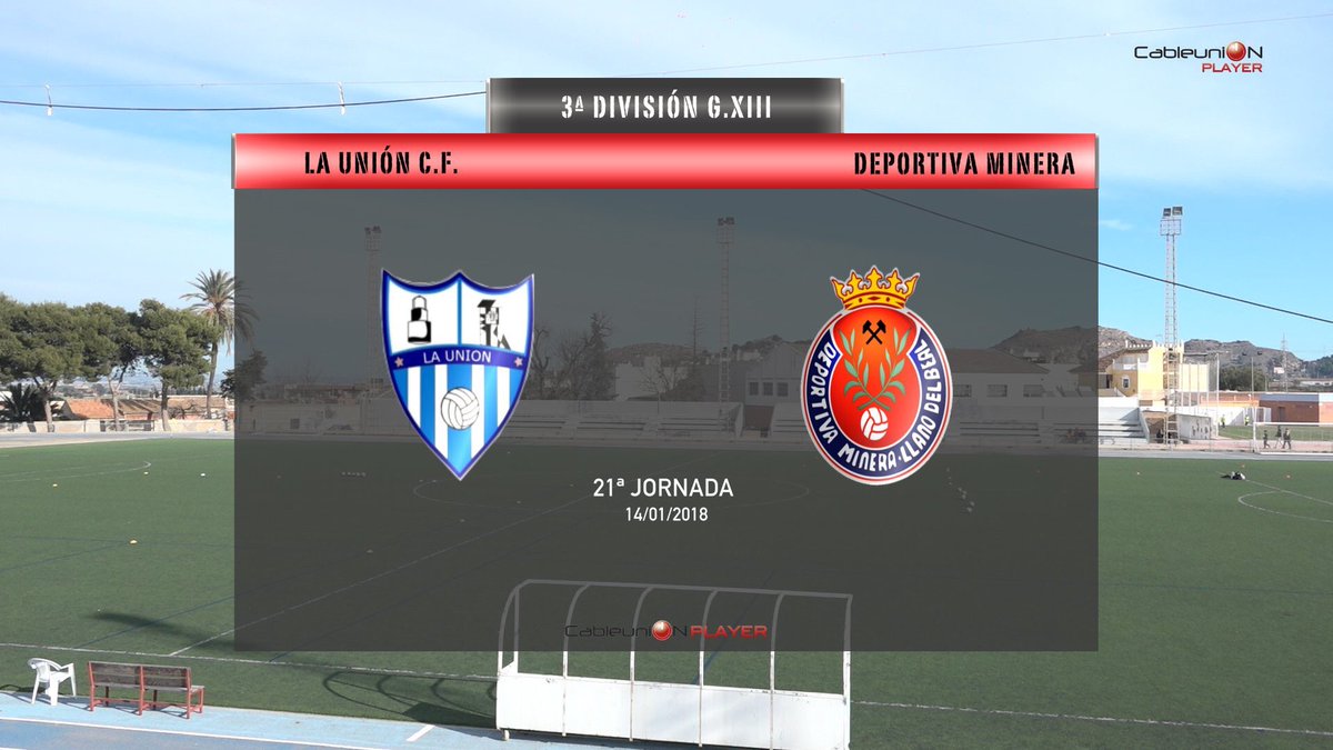Video del derbi de Tercera La Unión y Minera de Cableunionplayer <a href="/launioncf/">@launioncf</a> <a href="/DeportivaMinera/">Club Deportiva Minera</a> <a href="/cableunionplay/">cableunionplayer</a> goo.gl/aULH8c