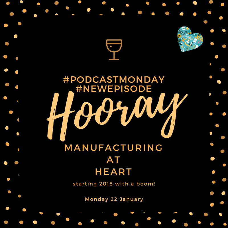 MFGatHEART's tweet photo. After the festive celebrations, 2018 is off to great start! #PodcastMonday returns soon! Intriguing stuff from #SteveMayRussell MD of https://t.co/xNVUJX0ykG only on https://t.co/UJLqXfhPVu #ManufacturingAtHeart https://t.co/jj3LuvOxj9