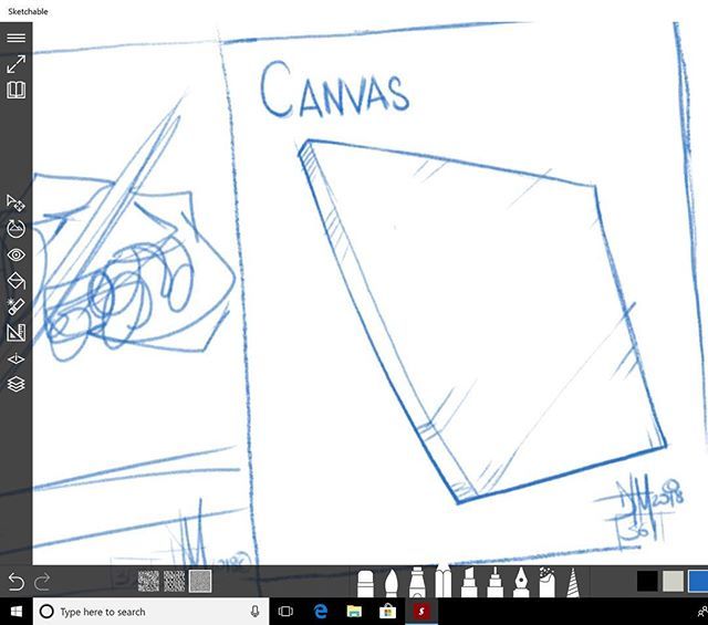 drawdaily2017's tweet photo. “Canvas” 361/365 #DrawDaily2017Challenge w @SketchableApp @Microsoft @Surface Pro 4 
Complete Digital Drawing series at @DrawDaily2017 by @DeltaTangoMike 
#GetYourWeightUp #ExerciseYourPassion 
#iLikeToDraw #ArtLifeAllDay #artrepreneur #artlifemeetsartbi… https://t.co/cHVQADnTXJ https://t.co/2ctYho5Ir7