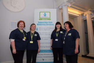 maternalandbaby's tweet photo. Congratulations to NMH on MN-CMS go live. First Hospital to have electricity in the 1940's now providing an Electronic Health Record #EHR for Mums &amp; Babies. Great teamwork as always @murphytina65 @CernerIrl @eHealthIreland https://t.co/ofHV3iYJE2
