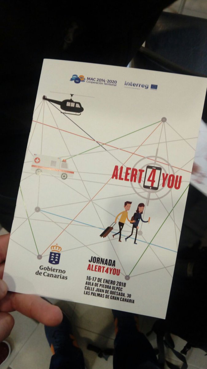 MiguelA_Reyes's tweet photo. ¡Vamos allá! Jornadas #Alert4YOU @ALERT4YOU2017 https://t.co/N6JipMF258