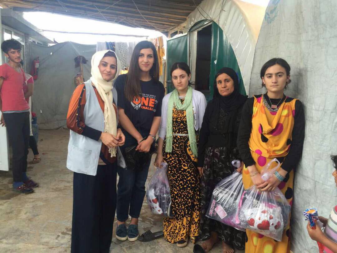 IRAQ: Yezidi Girls : Khalsa Aid continues to support the #Yezidi girls/Women who have returned from over 3 years of captivity by ISIS.