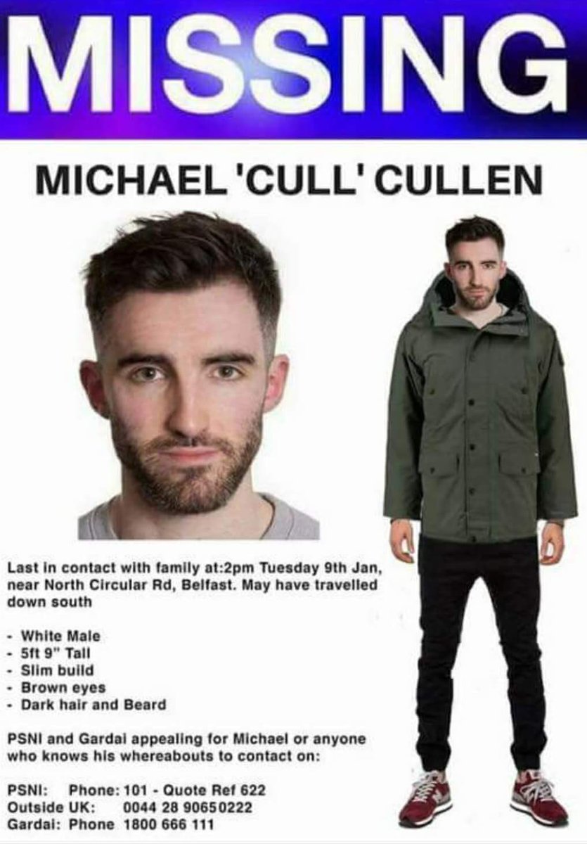 Mannys_chips's tweet photo. #michaelcullen #missing https://t.co/CRA5mYJIGG