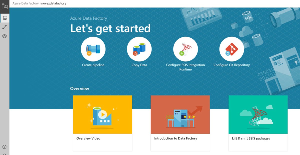 KirnerKa's tweet image. Visual authoring in data factory just arrived in public preview!  #adfv2 #azuredatafactoryv2 #azure #epicshit #sqlpass_de