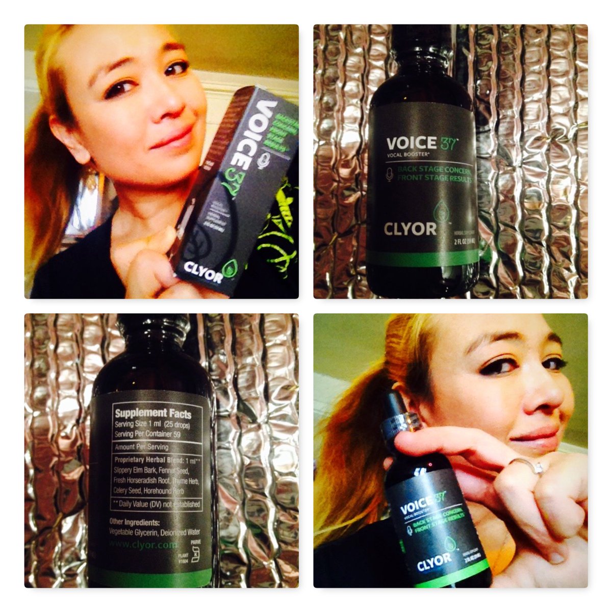 MichelleBriner5's tweet photo. Voice37 by Clyor and it works! sooths tired and strained vocal cords
#voice37 #clyor #vocal #voice #health #singers
https://t.co/BhuQ6Cdi3A https://t.co/QpUrIIiNrt