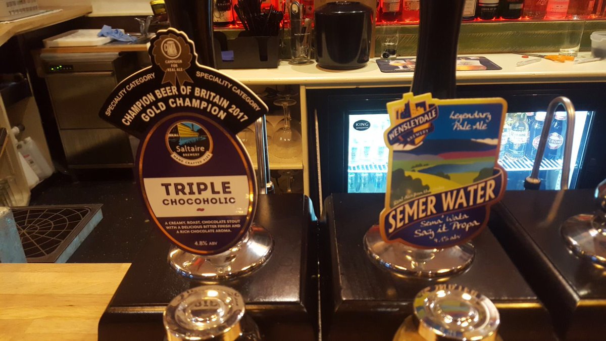 👁spy...double dry hopped double mango lassi IPA, Top Totty, Jaipur, High Wire, Semer Water, Triple Chocolate, Mocha Porter and Ruhbarb Cider. Back by popular demand! Join us Wednesday from 4pm 🍻😋