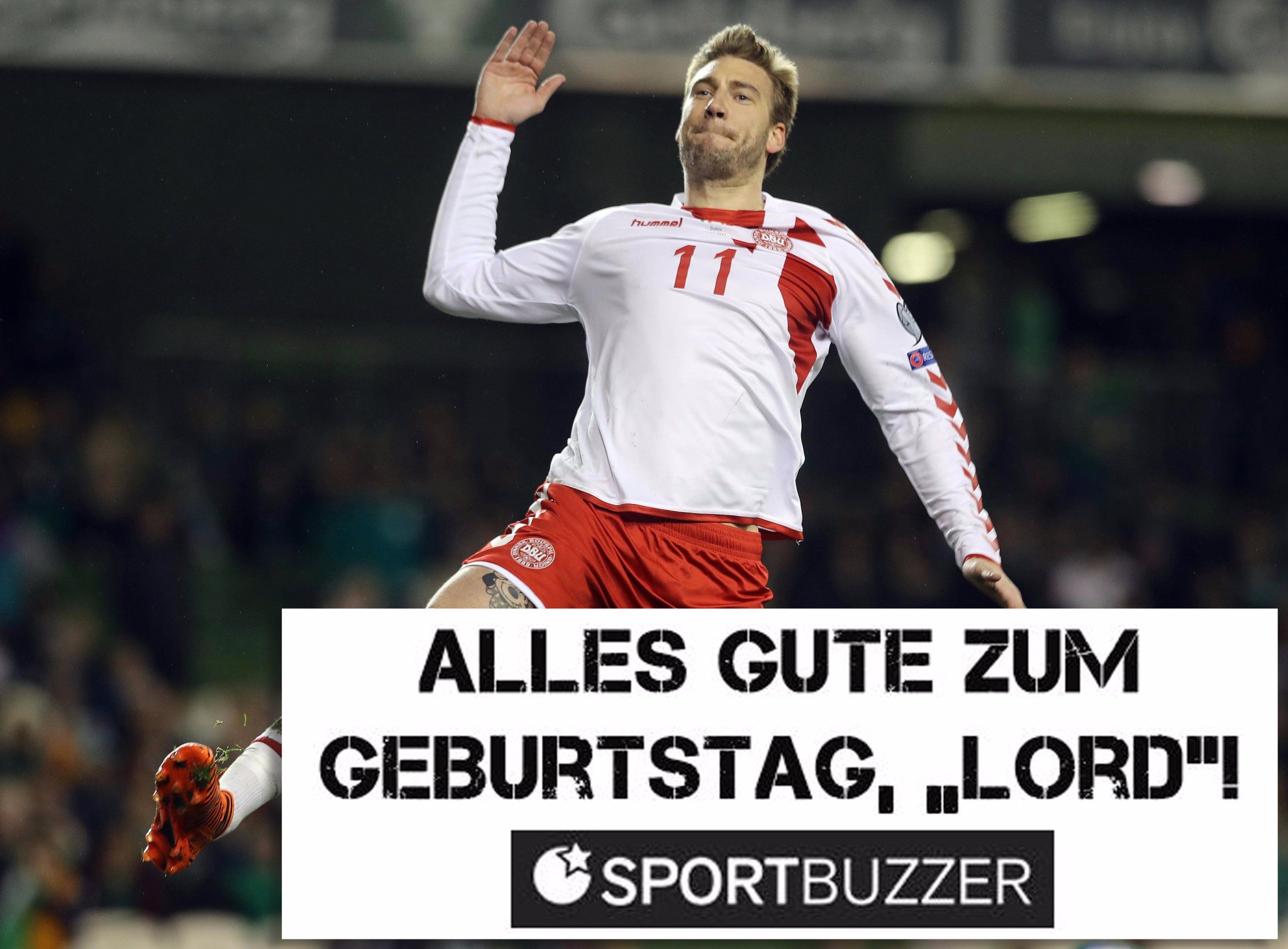 Nicklas feiert heute seinen 30. Geburtstag. Happy Birthday, \"Lord\"! 