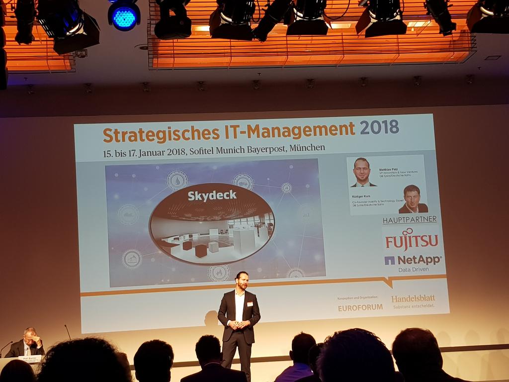egailing's tweet photo. @dbsystel  live mit Matthias Patz und Rüdiger Kurz auf der IT Handelsblatt Konferenz #HBStrategie https://t.co/hyDCXVvc0b