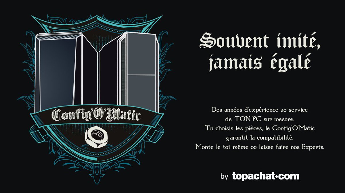 Topachat On Twitter Souvent Imite Jamais Egale Choisis Les Pieces De Ton Pc Sur Mesure Le Configomatic T Assure La Compatibilite Https T Co 6svkt8tkb9 Https T Co Uqpsdjgumr