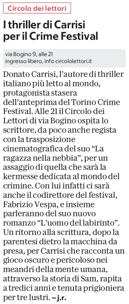 Fondazione Circolo dei lettori tweet media