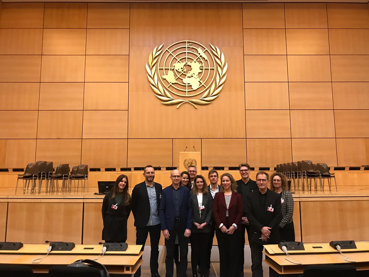 UlrikHaagerup's tweet photo. Jolly good Fellows from @ConstructiveIn @AarhusUni in Geneva to study the State of the World. If United Nations didn’t existed it should be invented. #dkmedier @EBU_HQ https://t.co/zqxgR6toek