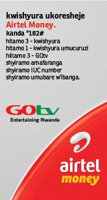 Here is how to renew your GOtv subscription on the <a href="/Airtel/">Airtel</a> network. Don't be left out of #CHAN2018!