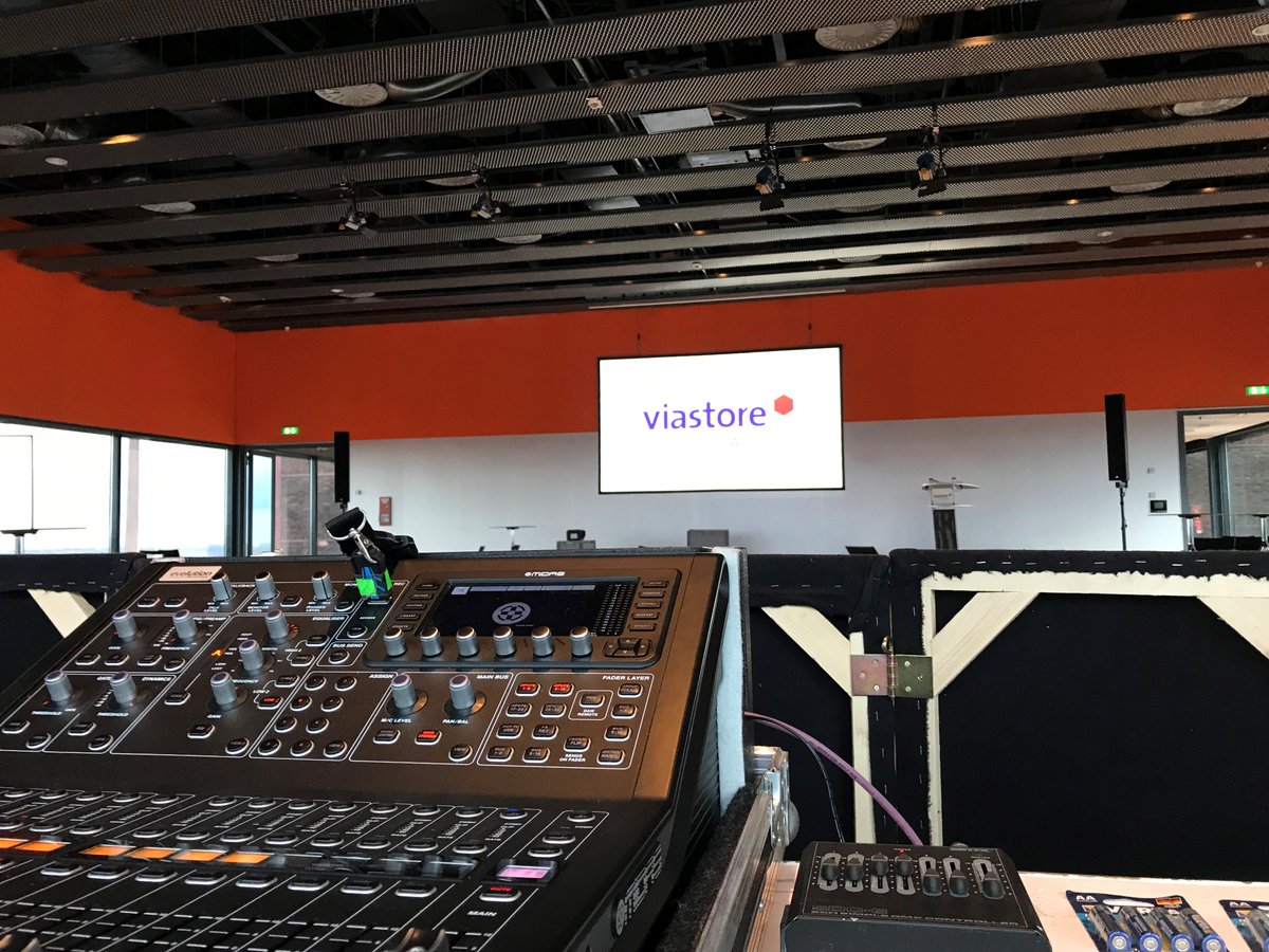 viastoregroup's tweet photo. Letzte Vorbereitungen für unseren #Softwaretag 2018 morgen in der Zeche @ZOLLVEREIN. Wir freuen uns drauf! https://t.co/FboTYuMYmW