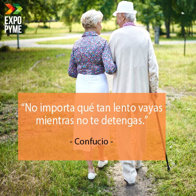 ExpoPymeArg's tweet photo. “No importa qué tan lento vayas mientras no te detengas” – Confucio, pensador chino. https://t.co/Dy8c9dzYzx