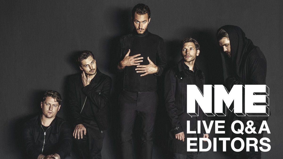 NME's tweet image. We're live right now with Tom Smith from @EditorsOfficial – got a question you've always wanted to ask? Tweet it to us!

Watch live here: trib.al/JqlGwBS