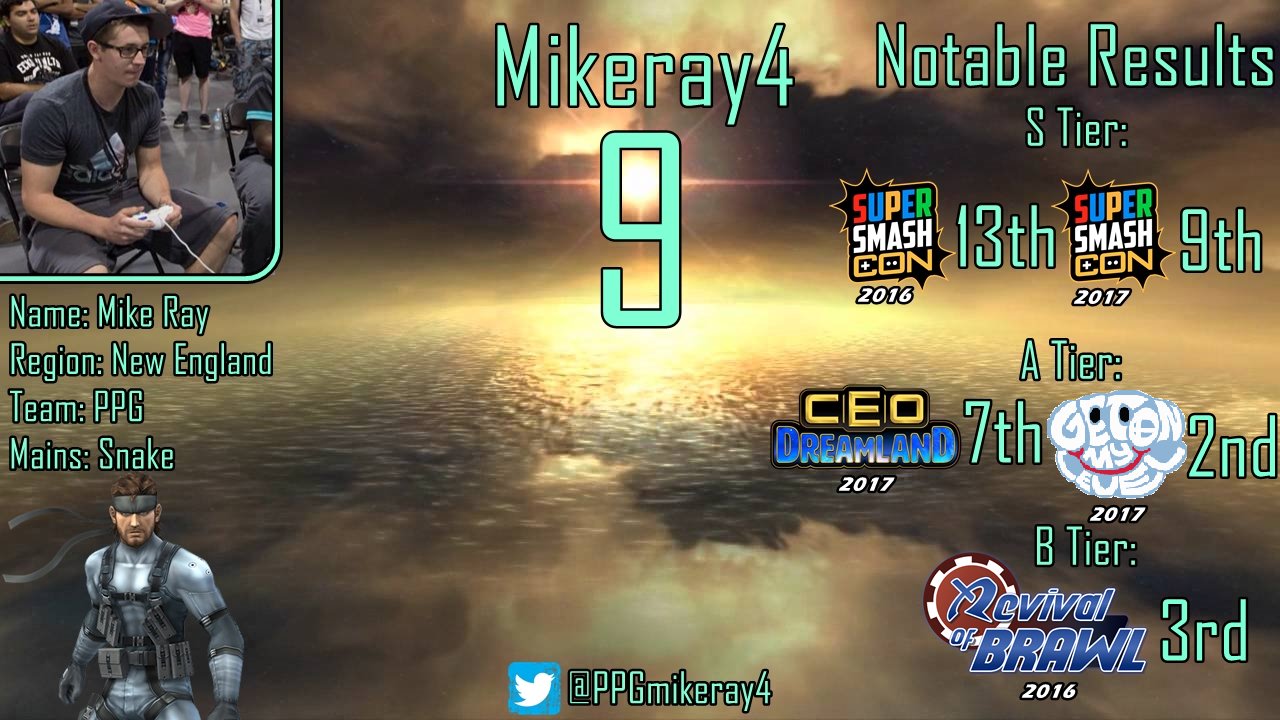 The Brawl Community on Twitter "Mikeray4 of New England is 9th on our