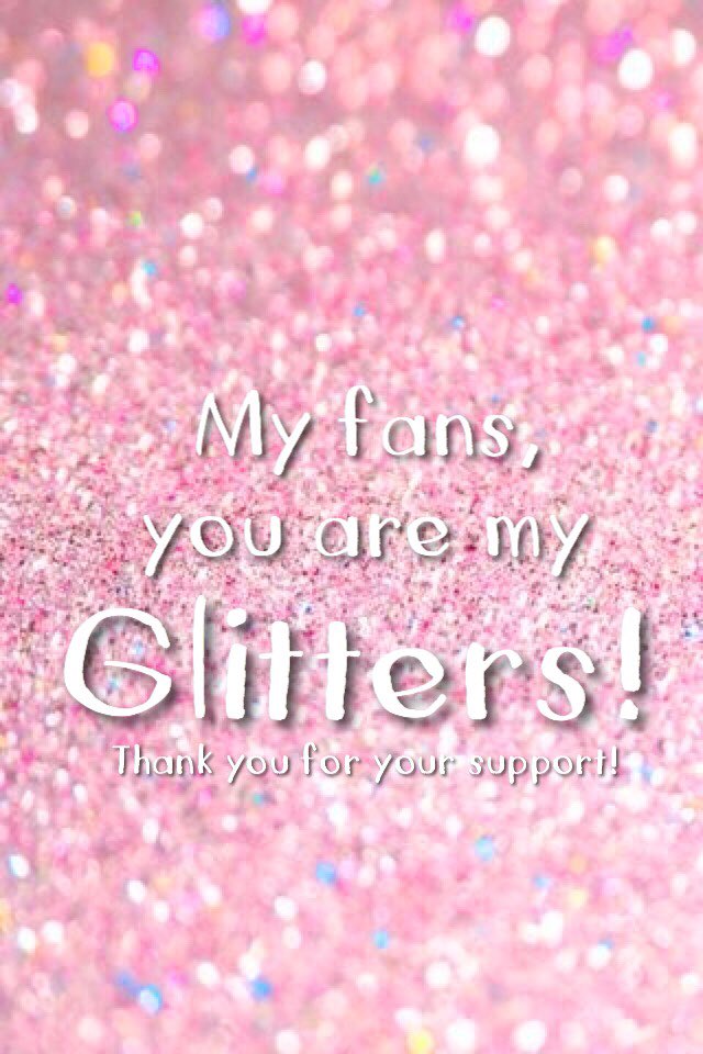 สำหรับแก้มแฟนคลับทุกคนเหมือนเป็น Glitters ที่ส่องสว่างรอบตัวแก้มและคอยเป็นกำลังใจให้เสมอ ไหนๆก็มีหลายคนรอให้แก้มคิดชื่อแฟนคลับมานานมากก แก้มขอประกาศอย่างเป็นทางการ ต่อไปนี้แก้มขอเรียกแฟนๆที่น่ารักของแก้มทุกคนว่า “Glitter” นะคะ ขอบคุณ Glitters ทุกคนที่สนับสนุนแก้มมาตลอดค่ะ ^__^