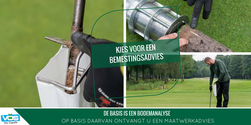 Wij helpen u graag met een #maatwerkadvies voor de #bemesting van uw #golfbaan of #sportveld. De basis van een optimaal #bemestingsadvies is een #bodemanalyse. Heeft u geen recente analyse, dan is hiervoor nu de tijd aangebroken.