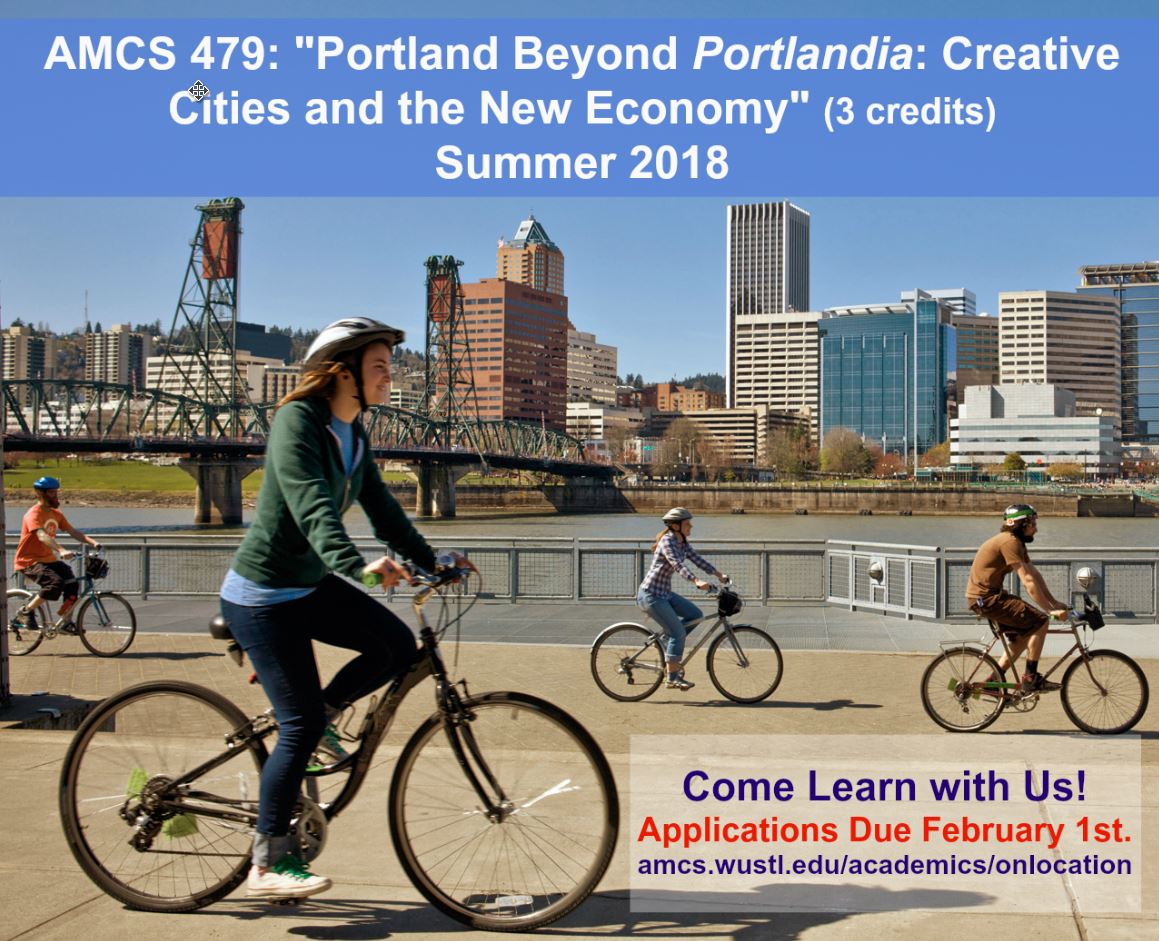 AMCS_WU's tweet photo. Come Learn With Us! The course topics will be explored via numerous guided tours, field visits, and conversations with business owners, practitioners, and local experts, in addition to readings and classroom discussions.  Applications Due February 1st.  https://t.co/gCDHbKCFI4 https://t.co/00E7sAhMxR