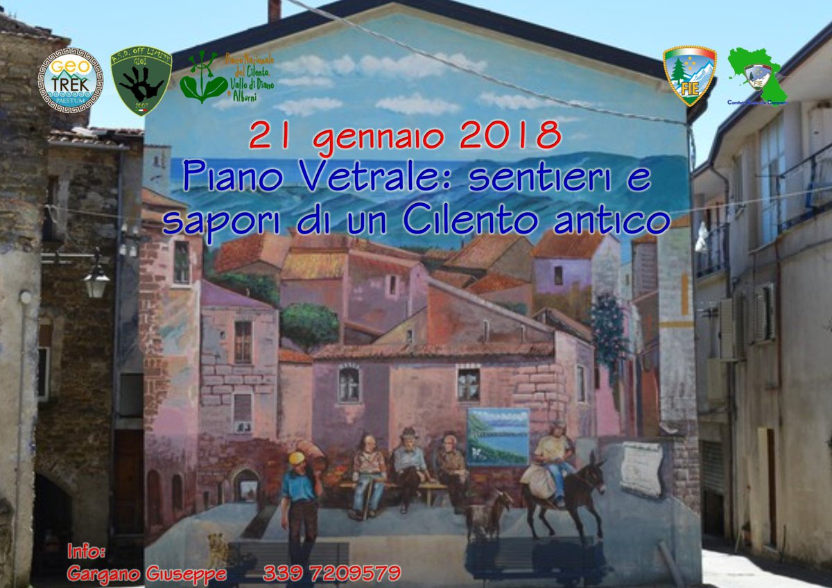 GeoTrekPaestum's tweet photo. Escursione domenica prossima nei dintorni del paese dipinto ... Piano Vetrale. Vi Aspettiamo!!!
#GeoTrekPaestum
#RespectNature
#NaturalMenteCilento
#EscursioniCardioProtette
#PNCVDA https://t.co/aYuGqI1GKu