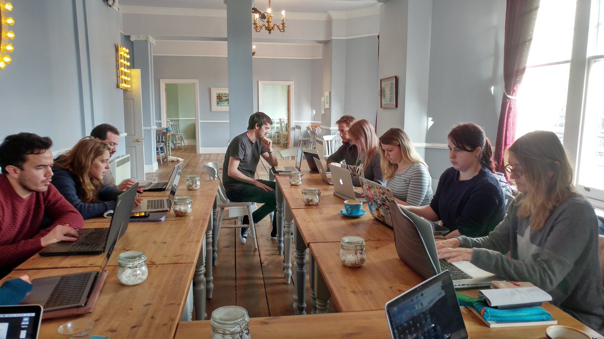 MPOram's tweet image. At #webdev101 a new #Meetup in #Bristol for aspiring #developers - here as a @MaydenAcademy #mentor