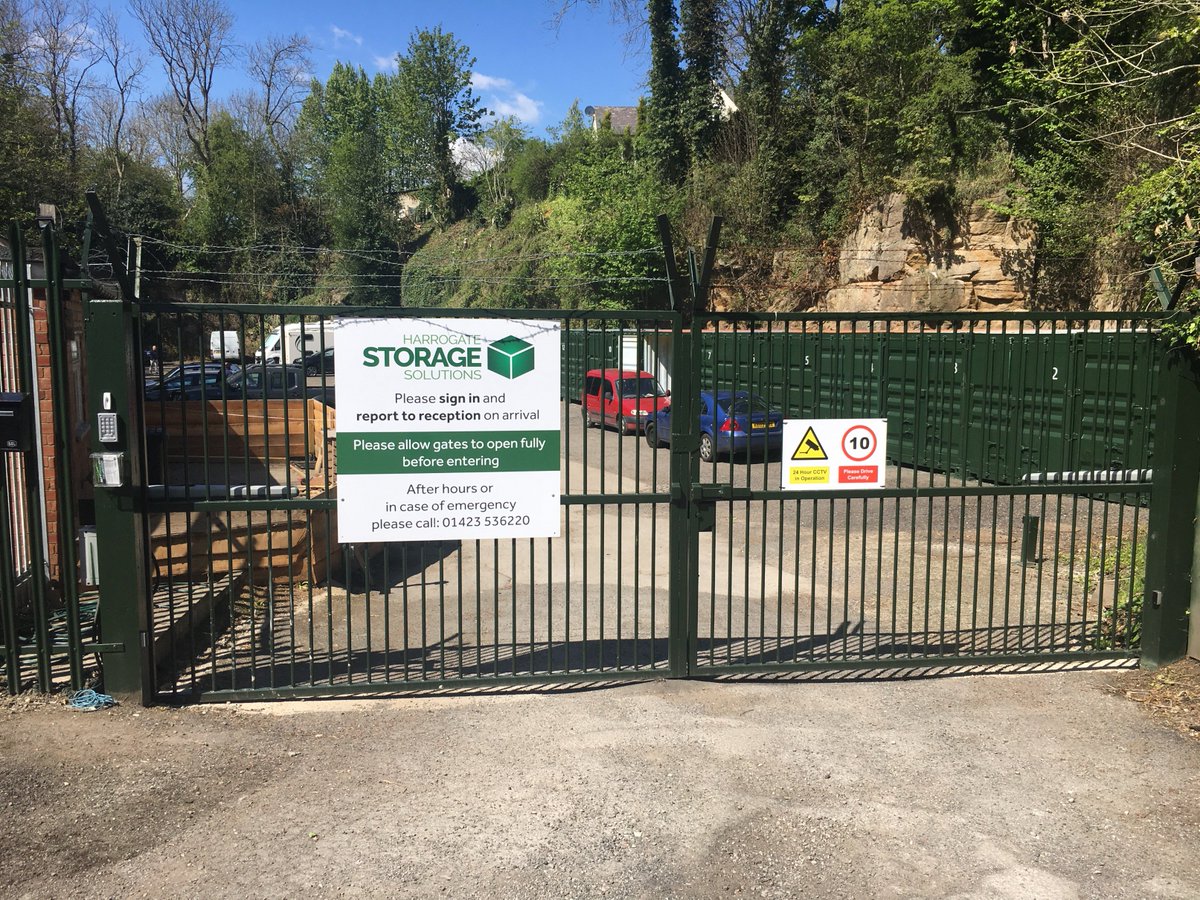HGStorage's tweet photo. Here at Harrogate Storage Solutions you don’t need to worry about opening hours or the need to make an appointment to enter the site after hours, once you become a customer with us you can access your secure, dry, insulated storage unit 24/7 - 365 days a year. https://t.co/7XN5ex8hB6
