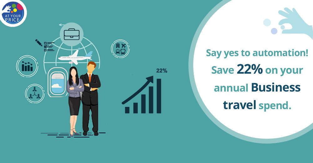 #Atyourprice #saves 22% on your annual business travel spend #Atyourprice centralize your #businesstravelprogram and empower your employees to plan and book their #businesstravel Know more lnkd.in/e9FSyqj #corporatetravelmanagement