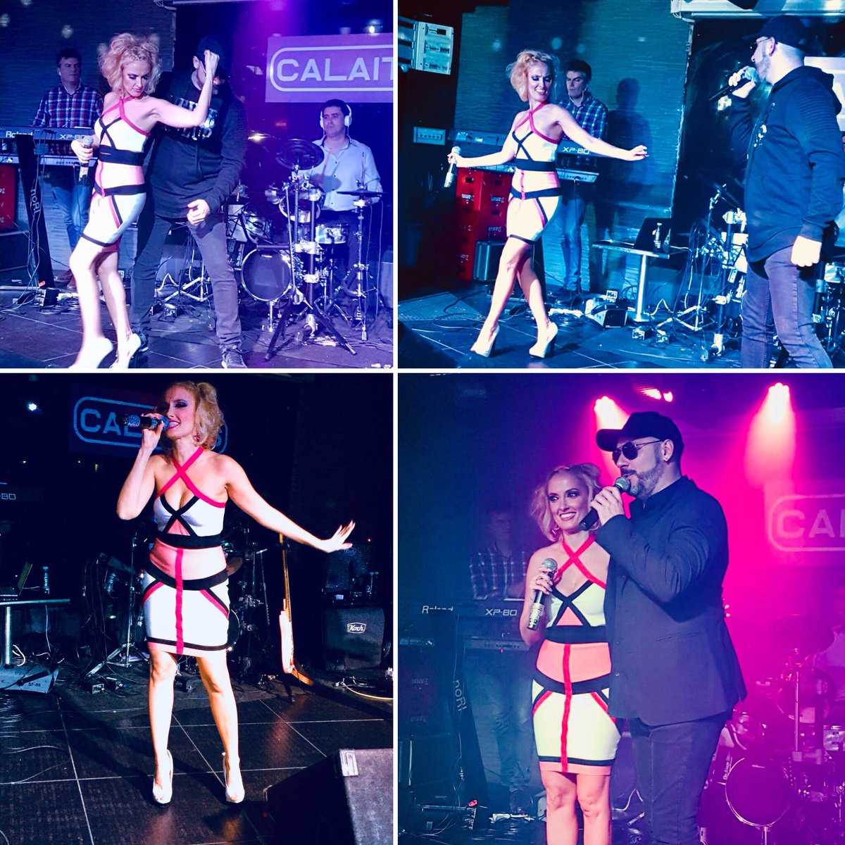 Buenos días!!!
Me están llegando un montón de fotos y vídeos del pasado sábado, así q iré subiendo tdo!!!😝
Os dejo estas fotos del concierto de <a href="/calaitos2017/">calaitos</a> donde voy vestida por <a href="/Balisportwear/">BALI Coslada</a> 
Me encanta este conjunto de top y falda alta!! Parece un vestido, verdad?