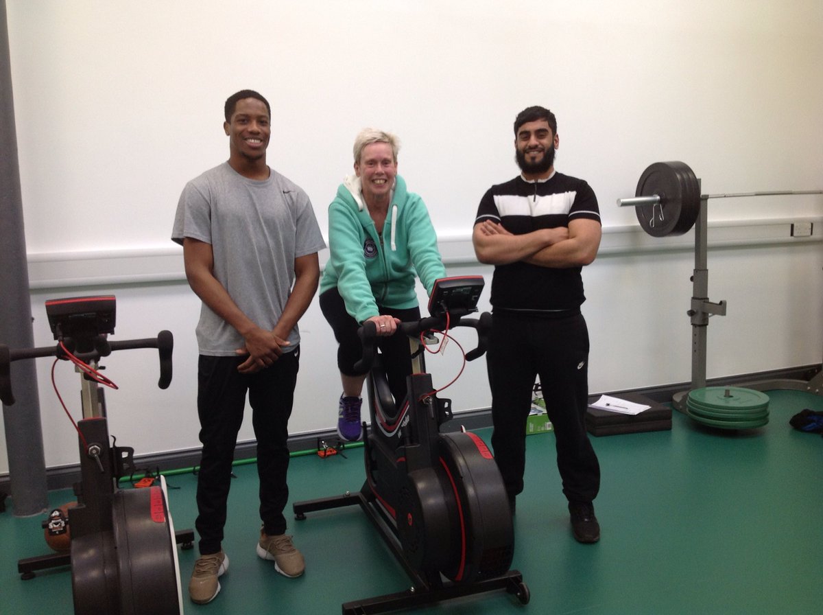 UOBphysioclinic's tweet photo. Thanks Linda we enjoyed the watt bike session. Looking forward to working with you #januarymilesforsummersmiles @queeniequeensCC https://t.co/cwUlYFw4T0