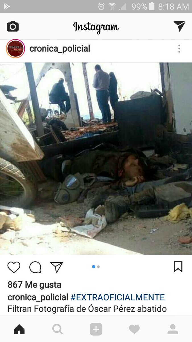 ftellez88's tweet photo. Filtran primera imagen del cadáver de Oscar Pérez en trinchera donde fue emboscado @soyfdelrincon #concluOSCARPEREZ #Extraoficial https://t.co/jEQgpBSFwm