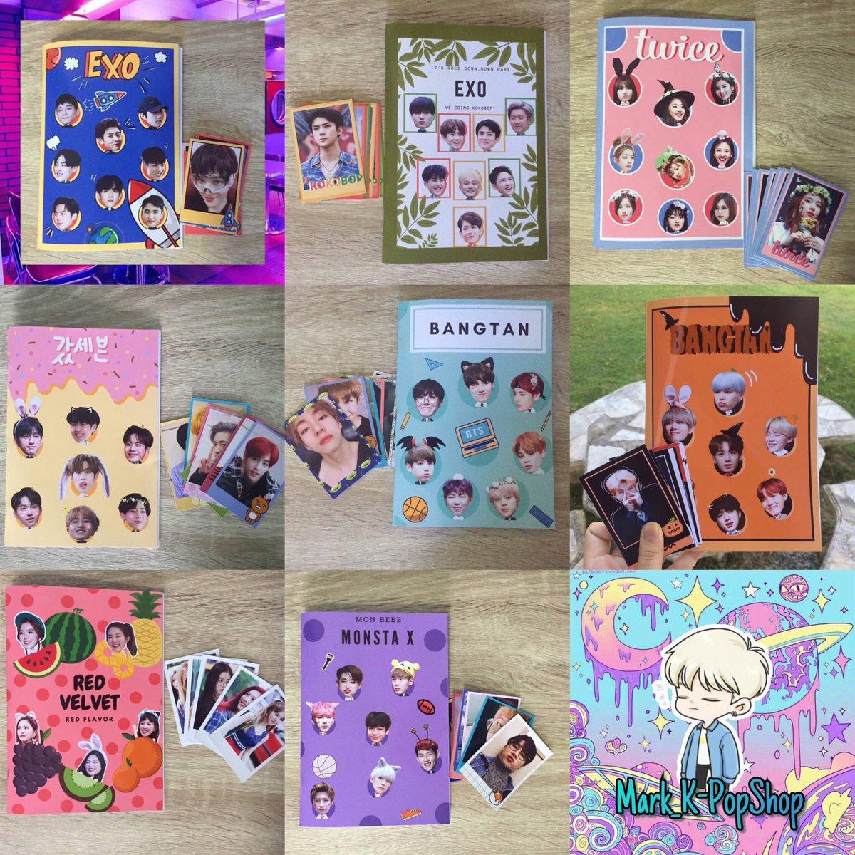 Mark_KpopShop's tweet photo. พร้อมส่ง
เซ็ทสมุด + โพราลอยด์ 🔸100฿
📮30/50
#kpop #kpopshop #like4like #likeforlike #like4likealways #like4likeback #สมุด #โพลารอยด์ #โพราลอยด์ #สมุดkpop #โพราลอยด์kpop #twiee #exo #bangtan #blackpink #redvelvet #monstax #notdream #bigbang #wannaone #astro https://t.co/tWug960MyY