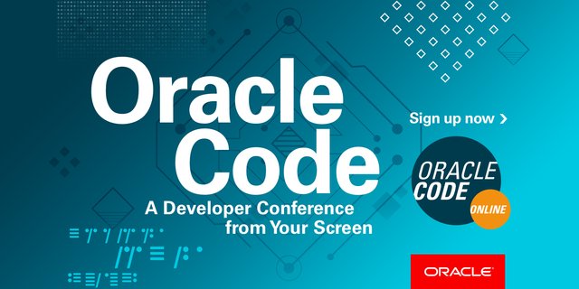 Find the best time to learn about #Chatbots, #MachineLearning, #AI and more. Join top #developers and industry luminaries for #OracleCode Online. <a href="/OracleDev/">oraclo deser</a> bit.ly/2EKK5hM