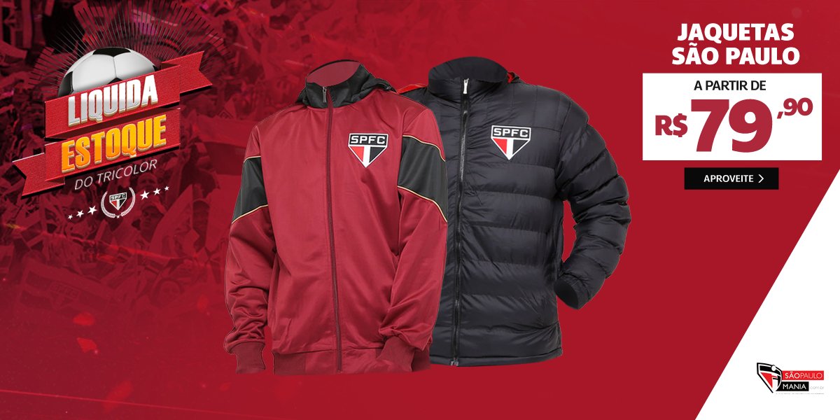 jaqueta do sao paulo fc