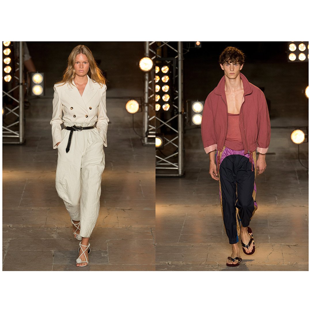 Today Sonny Hare and I are wearing Isabel Marant