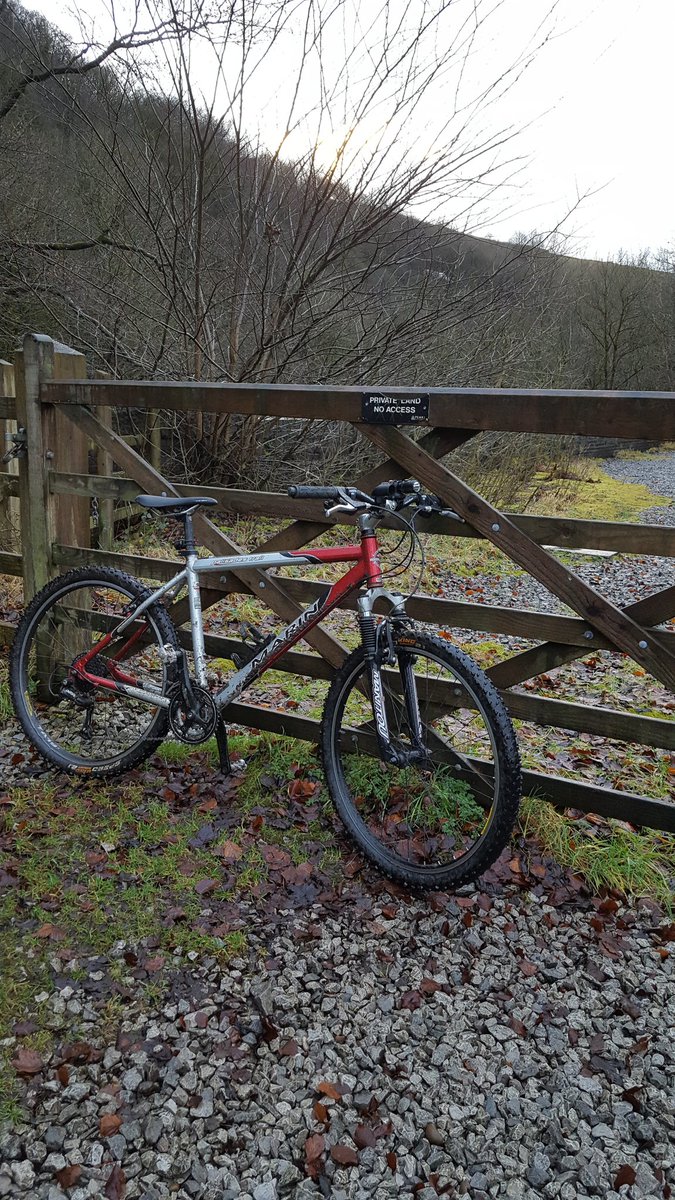 1st ride yesterday after a year of ill health. 20.5 miles on the mtb in the rain 😣😁🚴‍♀️