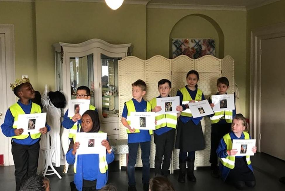 allfarthingsch's tweet photo. Year 5 at Kensington Palace - in the workshop and sketching the Albert Memorial https://t.co/YgKJO9ZAla
