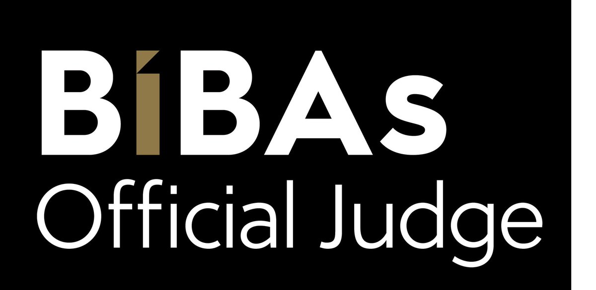 It's official! Delighted to have been chosen as a judge on the #creative catagory: The #bibas2018 is now live and open for applications with a fresh, new look. Get your applications started at thebibas.co.uk