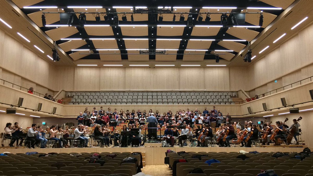 And so the work continues! Here’s a snapshot from Verdi Requiem rehearsals today in Zurich with @TOZuerich