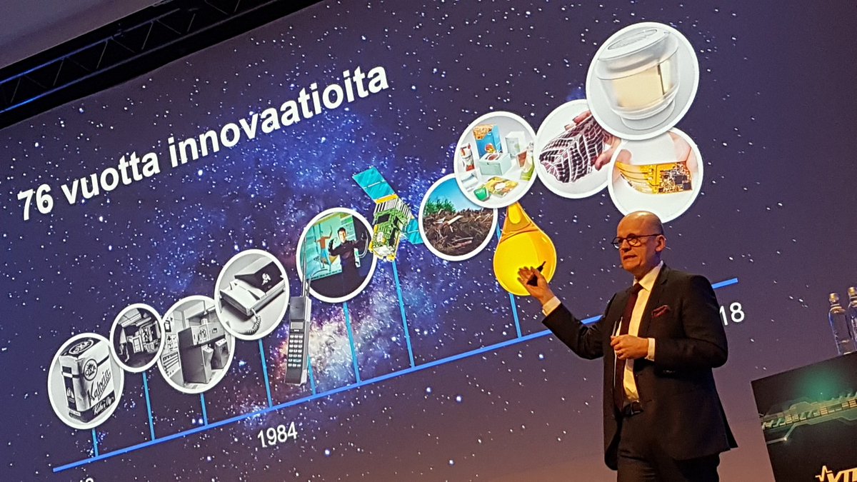 VTTFinland's tweet photo. VTT 76 vuotta tänään! @ahavasara: Tehdään haasteista kestävää kasvua tieteen ja teknologian keinoin. #Yhdessä #VTTfuture #VTTpeople #työpaikkoja #uuttaliiketoimintaa https://t.co/3GlXv4XKlw