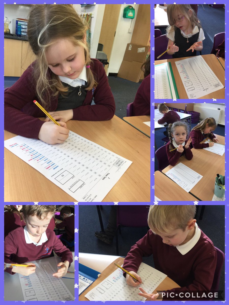 CarrfieldPA's tweet photo. Y1/2 are working hard to perfect their times tables, they are getting so speedy π¨ #hardwork #mathsisfun #timetablesrockstars https://t.co/esPG6SeBPz