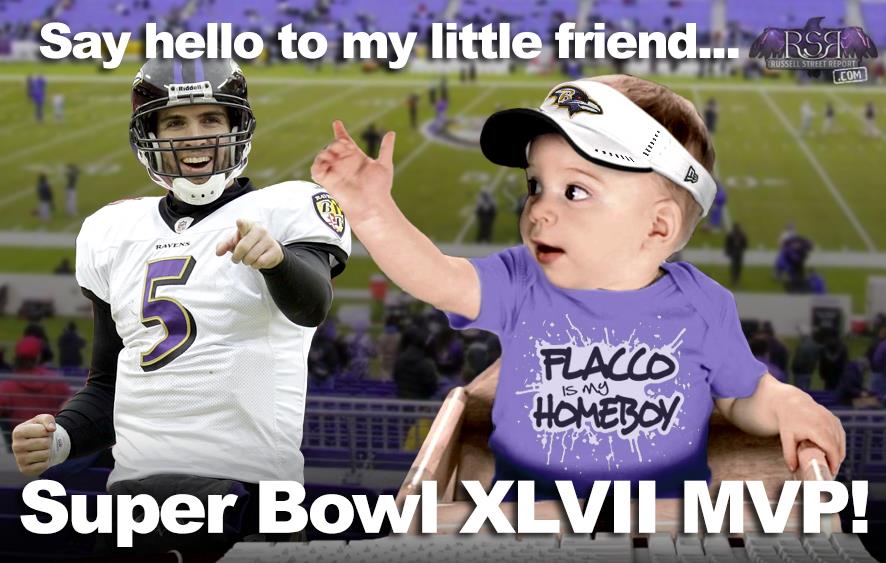 Happy Birthday to Joe Flacco. Here\s to your 33rd birthday marking your finest ever! 