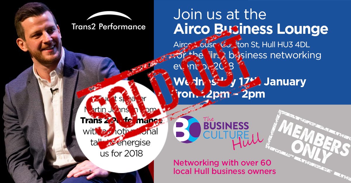 TheBCHEY's tweet photo. A massive shout out to our first members business #Networking event @HumberITLtd - hosted tomorrow @Airco_info with guest speaker @Martinjohno82 from @Trans2P https://t.co/rX3RFeiCRL