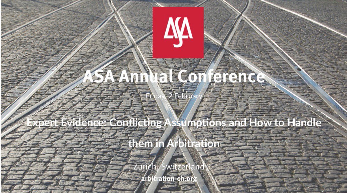 ASAArbitration's tweet photo. Panel 1: Conflicting Assumptions &amp; Expectations on the Role of Expert Evidence in #Arbitration. Michael E. Schneider of @lalivelaw Christopher Boog of @SW_Legal Christopher Harris of 3VB &amp; James Nicholson of @FTIConsulting #ASAConf2018 Register now ☛  https://t.co/BMW35MUxyC https://t.co/4JOQGop7gq
