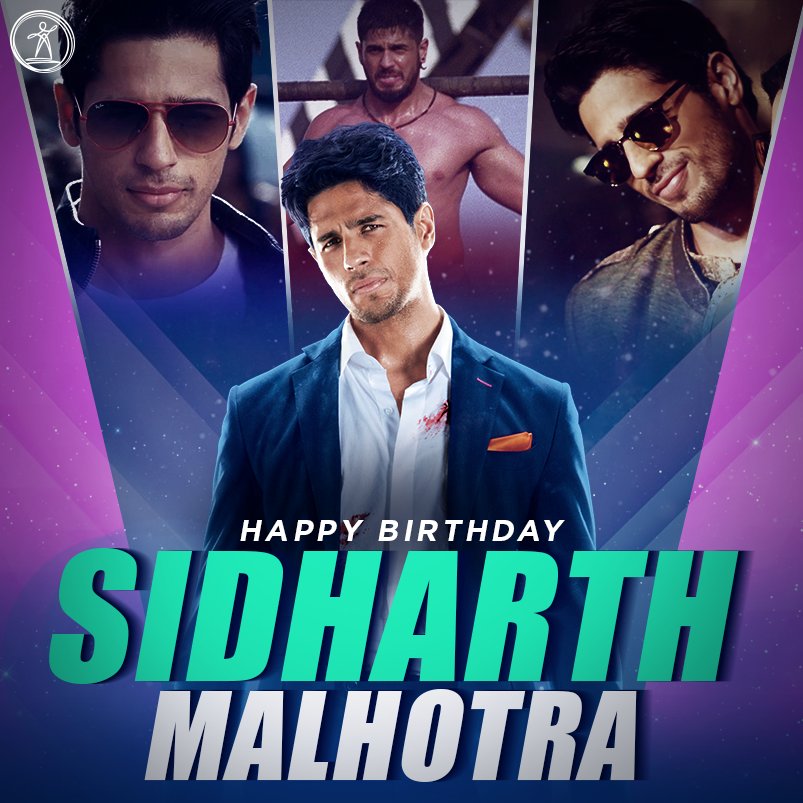 Happy Birthday To One Of The Finest Actor In Bollywood

Happy Birthday Sidharth Malhotra 