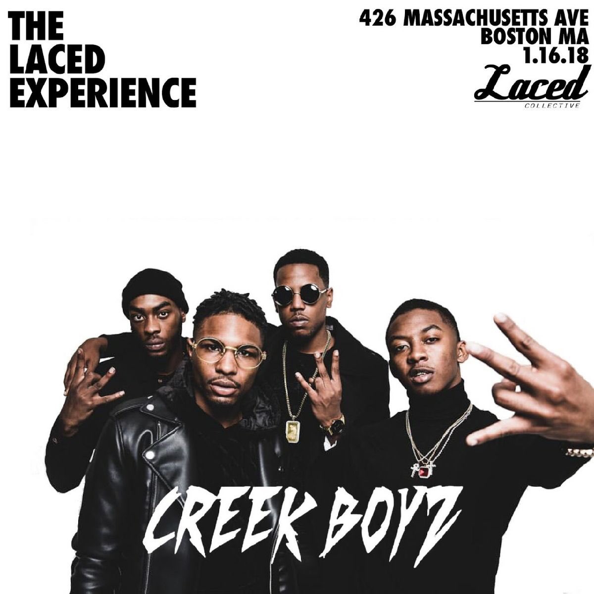 LARRY_WHADDUP's tweet photo. Boston 🍀Pull Up 💨To @laced Today. I’m bring Baltimore’s own @creekboyz111 through at 4pm 2day. #CreekBoyz #Boston #MeetAndGreet #FMFTOUR #410GlobalNotLocal #BuildBrandBecome 💯🎱🎬🚨🎤⭐️📽 https://t.co/qkjoRkn6Sm