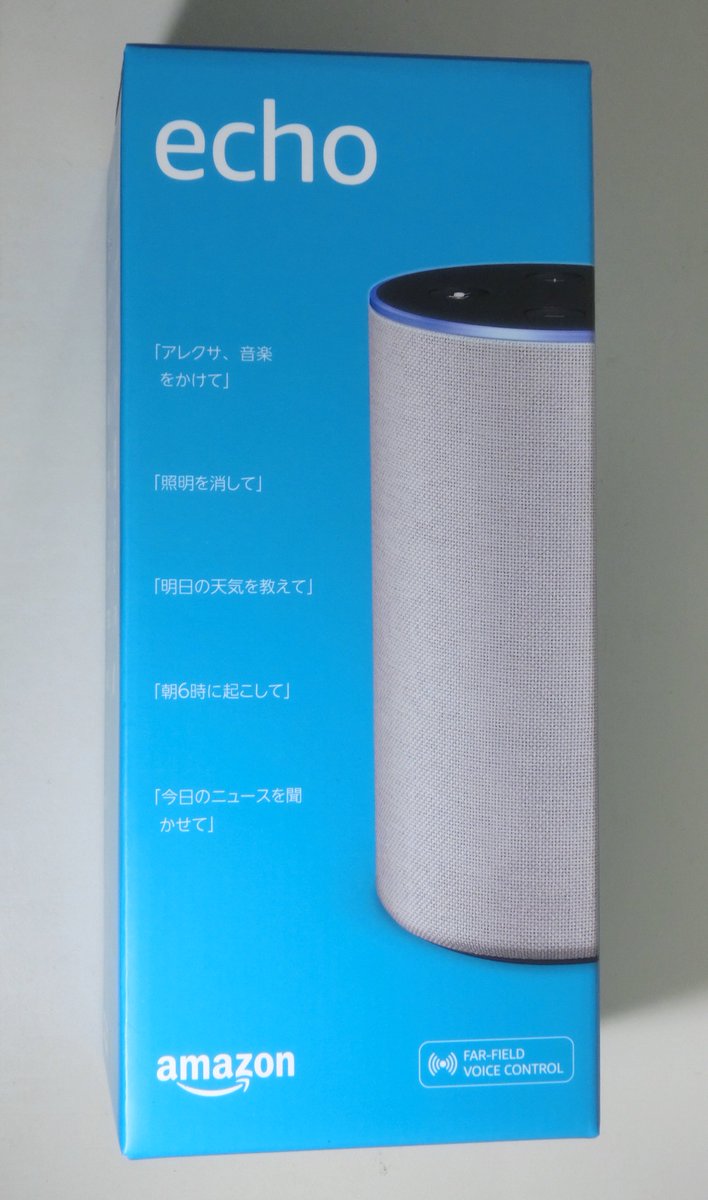 LucioFulci74's tweet photo. アレクサも来ました。
(・ω・)(アレクサ、晩ご飯作って)
#amazon_echo https://t.co/PXbeqNbP7u