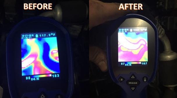 TrinityAutoMN's tweet image. The Heater Core's entire purpose in life is to make sure that the cab of your vehicle stays nice and warm and your windshield stays defrosted.
Over time, buildup can occur in the tiny passages of the heater core, causing it to become clogged.
#TrinityAutoMN