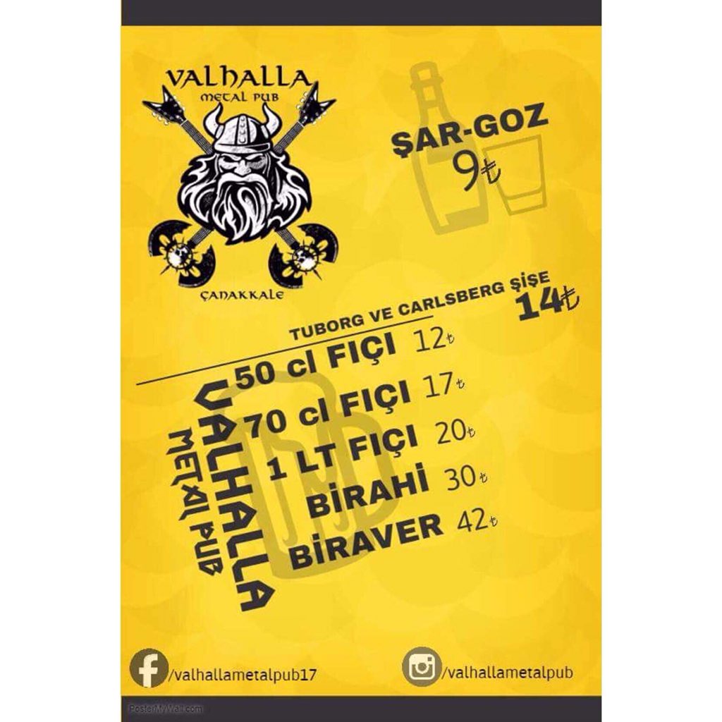 metalvalhalla's tweet photo. 2018’in yeni zamlarından dolayı yeni fiyat listemiz etençmıntta bulunmaktadır. Hala en ucuzu biziz. Varsa dağıtalım. Gea buri! https://t.co/w1PqWiW3dW